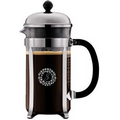 Bodum 8 Cup Glass Chambord Coffee Press - Stainless